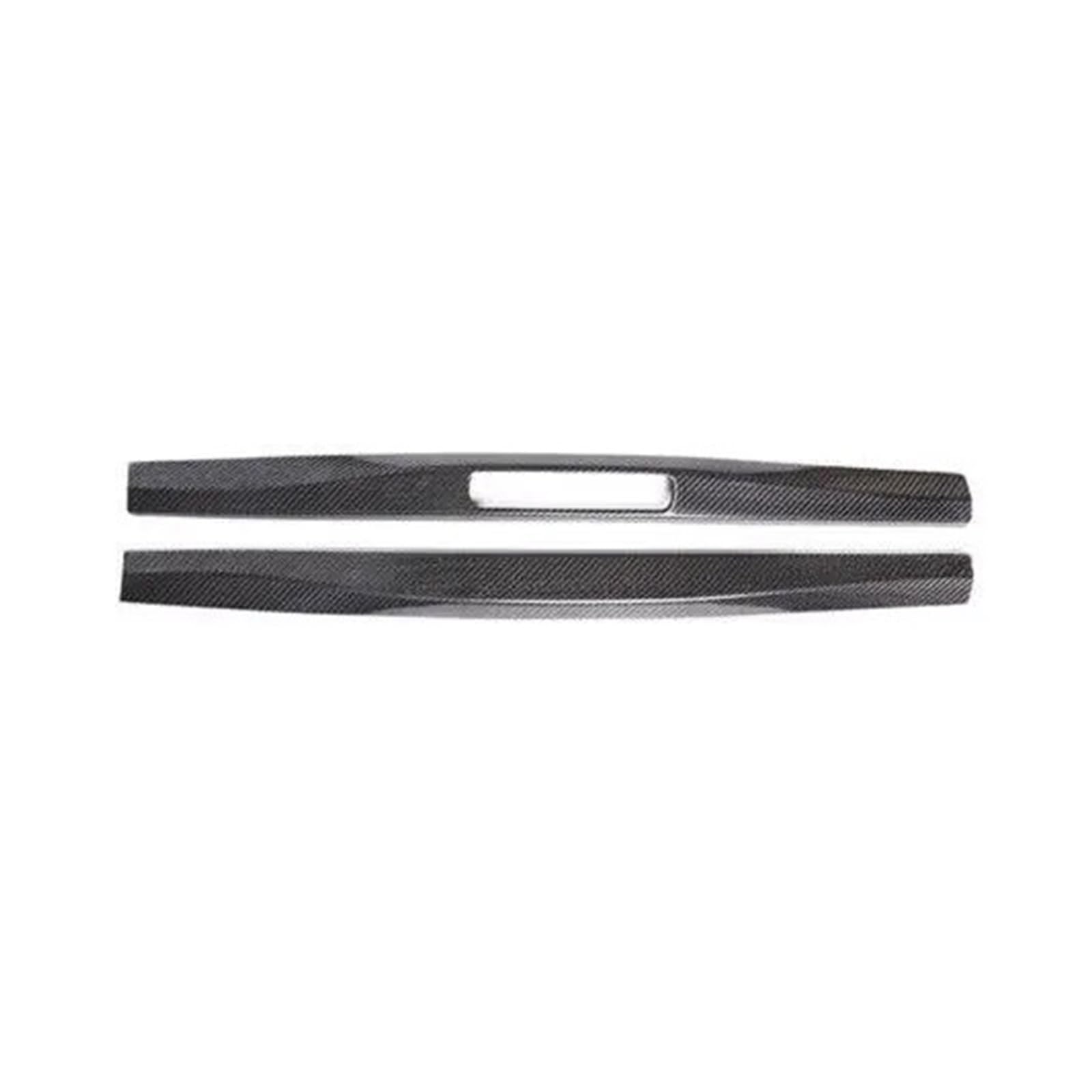 VFKJGNcgfb Auto-Innenausstattung, innere Türschweller, Schwellenverkleidung, passend for Porsche 911 718, trockene Kohlefaser(Black b) von VFKJGNcgfb