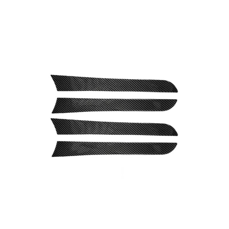 VFKJGNcgfb Auto-Innentürverkleidungs-Schutzstreifen, Innenabdeckung, modifizierter Aufkleber, kompatibel mit Audi A4 B8 A5 2008–2017, Zubehör aus Kohlefaser(Black Carbon Fiber) von VFKJGNcgfb
