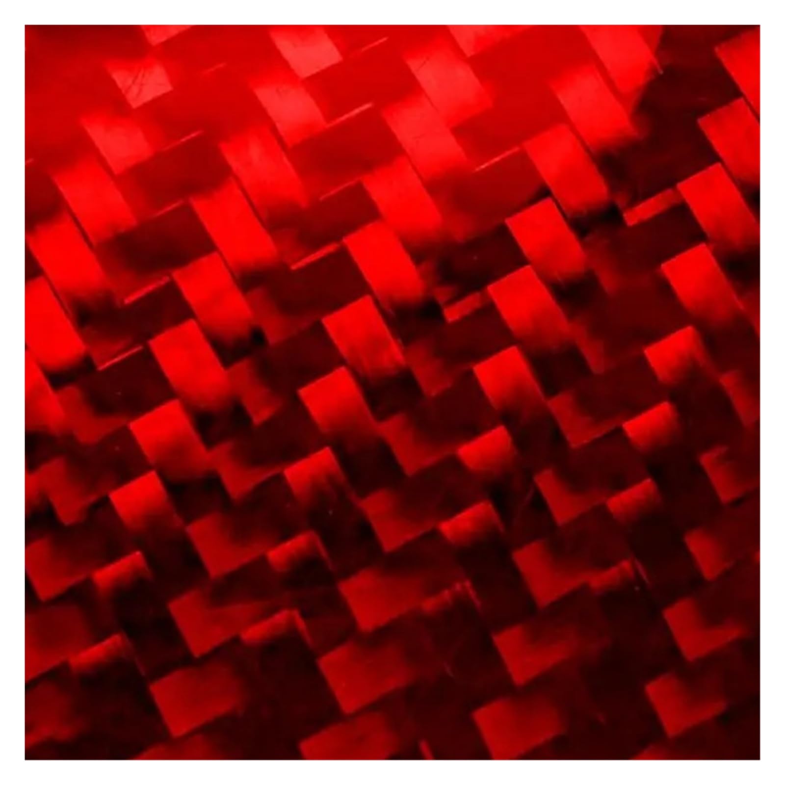 VFKJGNcgfb Auto-Innentürverkleidungs-Schutzstreifen, Innenabdeckung, modifizierter Aufkleber, kompatibel mit Audi A4 B8 A5 2008–2017, Zubehör aus Kohlefaser(Red Carbon Fiber) von VFKJGNcgfb
