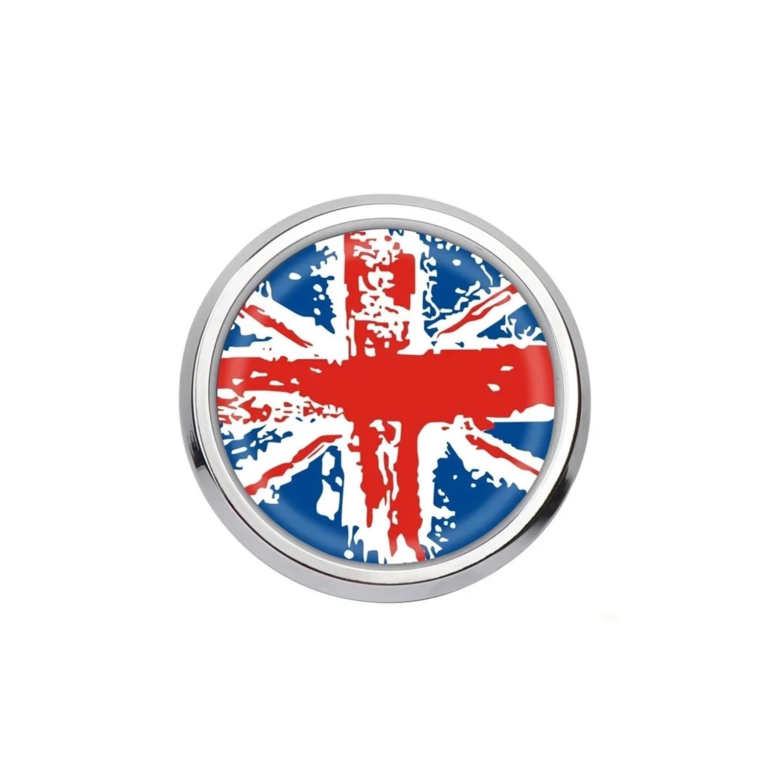 VFKJGNcgfb Auto-Kühlergrill-Emblem-Abzeichen-Lufteinlass-Aufkleber, kompatibel mit Mini Cooper One JCW S F55 F56 F57 F60 R50 R52 R53 R55 R56 R60 Zubehör(J,Black Frame) von VFKJGNcgfb