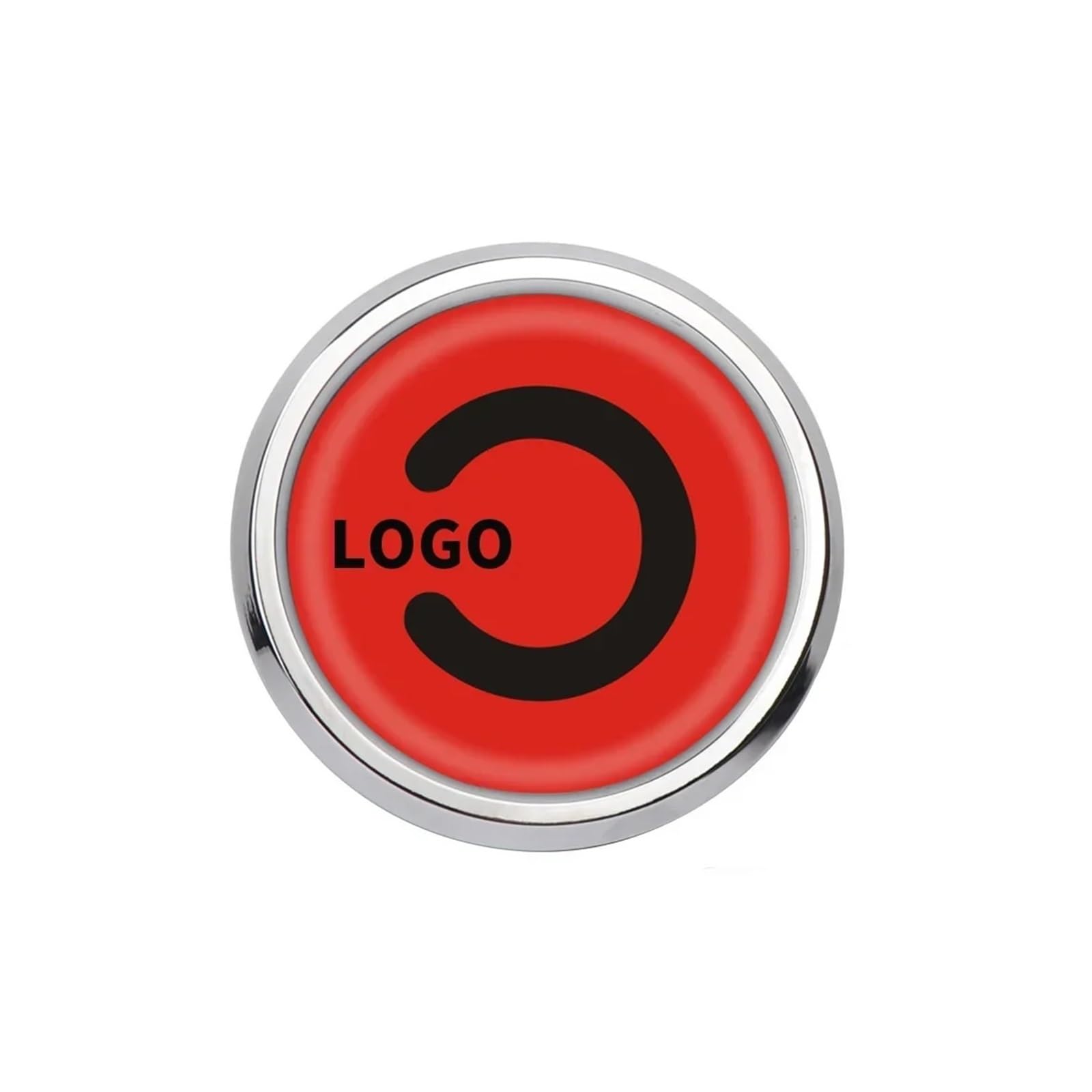 VFKJGNcgfb Auto-Kühlergrill-Emblem-Abzeichen-Lufteinlass-Aufkleber, kompatibel mit Mini Cooper One JCW S F55 F56 F57 F60 R50 R52 R53 R55 R56 R60 Zubehör(Type 1,Silver Frame) von VFKJGNcgfb