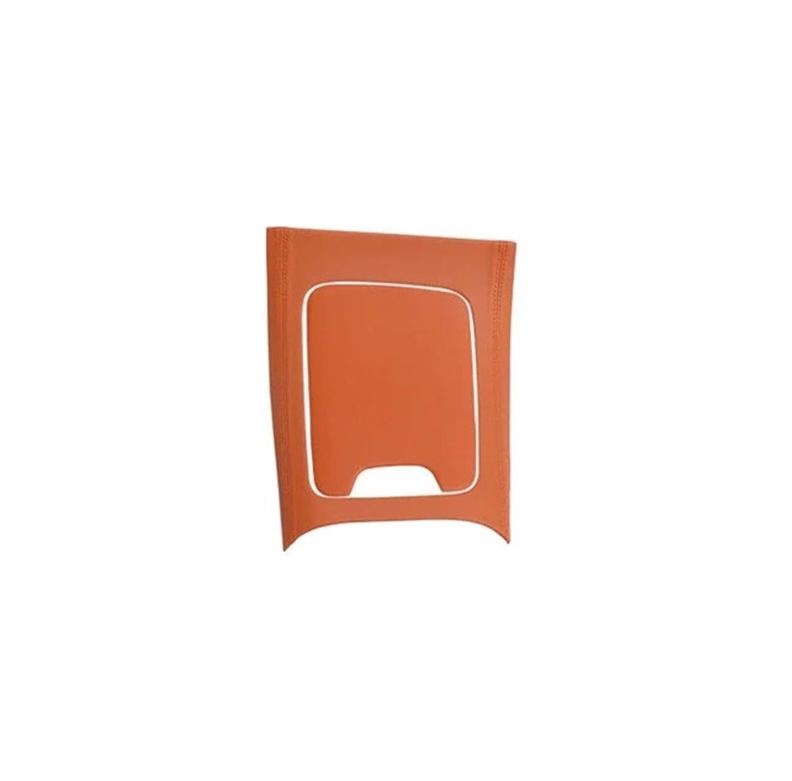 VFKJGNcgfb Auto-Leder-Patch for zentrales Bedienfeld, Zubehör zur Innenraummodifikation, kompatibel mit Mercedes Benz GLC C-Klasse W206 C200L C260L 22~24(Brown) von VFKJGNcgfb