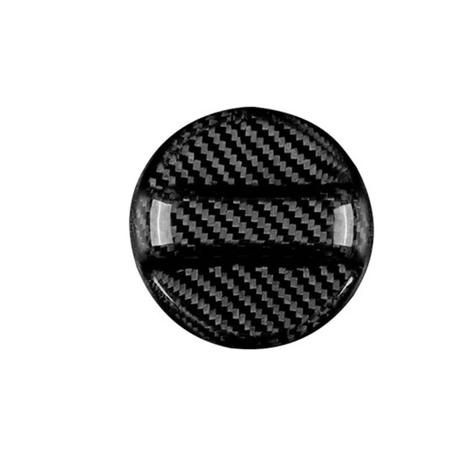 VFKJGNcgfb Auto-Tankdeckel-Verkleidungszubehör, kompatibel mit Subaru BRZ 2012–2020 2021 2022 2023 WRX STI XV, Aufkleber aus echter Hartkohlefaser(Black) von VFKJGNcgfb