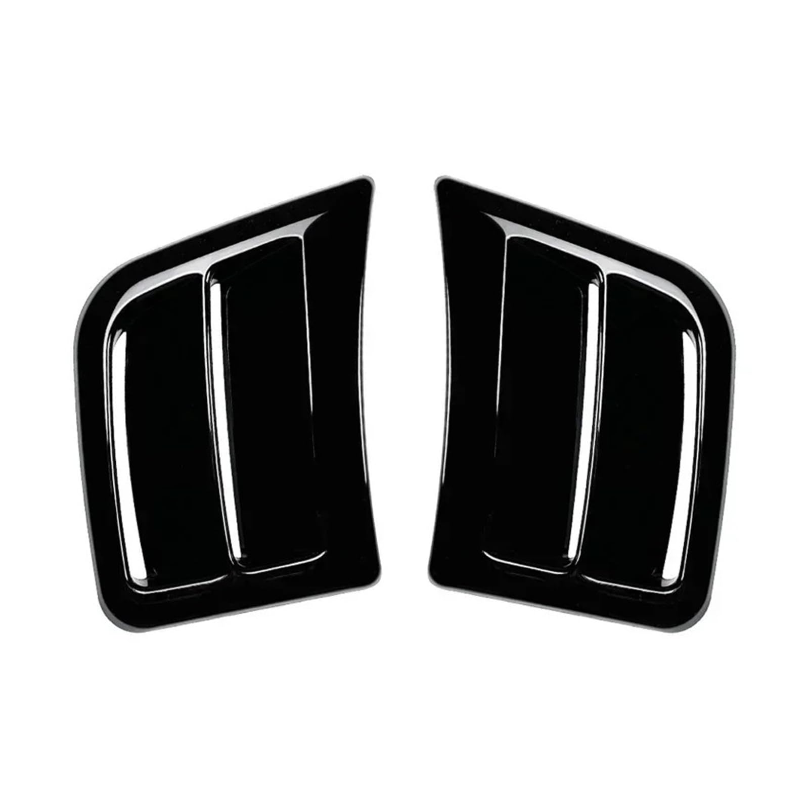 VFKJGNcgfb Auto Vorderen Stoßfänger Seite Air Vent Abdeckung Kotflügel Intake Rahmen Trim Kompatibel for Subaru Impreza WRX STI 2008-2014(Black) von VFKJGNcgfb
