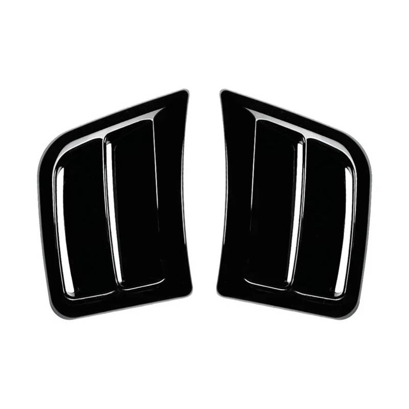 VFKJGNcgfb Auto Vorderen Stoßfänger Seite Air Vent Abdeckung Kotflügel Intake Rahmen Trim Kompatibel for Subaru Impreza WRX STI 2008-2014(Black) von VFKJGNcgfb