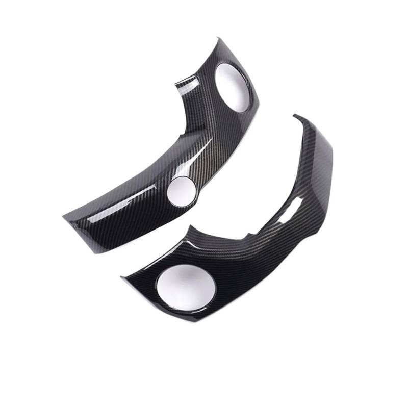 VFKJGNcgfb Auto Zentrale Steuerung Klimaanlage Luft Outlets Rahmen Trim Abdeckung Aufkleber Kompatibel for Toyota Tundra 2014-2020 ABS Auto Zubehör(Carbon Fiber) von VFKJGNcgfb