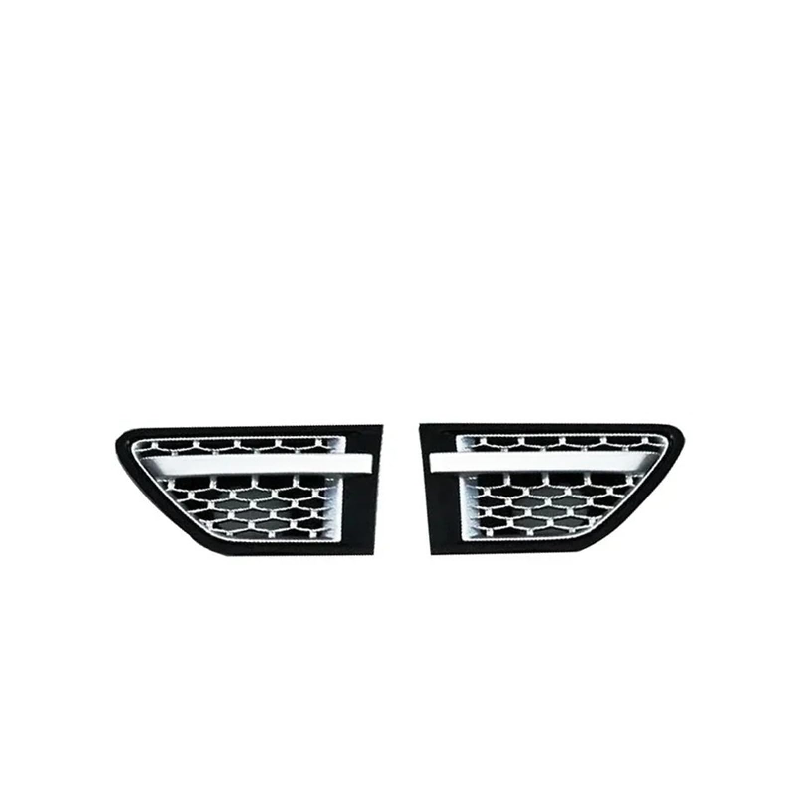 VFKJGNcgfb Autokotflügel, seitliche Entlüftungsgitter, Abdeckung, Zierleiste, Dekoration, kompatibel mit Land Rover – Range Rover Sport L320 2010–2013(Style2) von VFKJGNcgfb