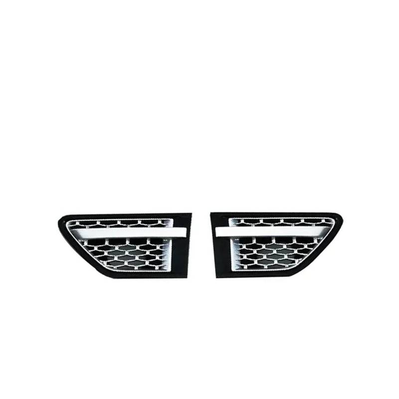 VFKJGNcgfb Autokotflügel, seitliche Entlüftungsgitter, Abdeckung, Zierleiste, Dekoration, kompatibel mit Land Rover – Range Rover Sport L320 2010–2013(Style2) von VFKJGNcgfb