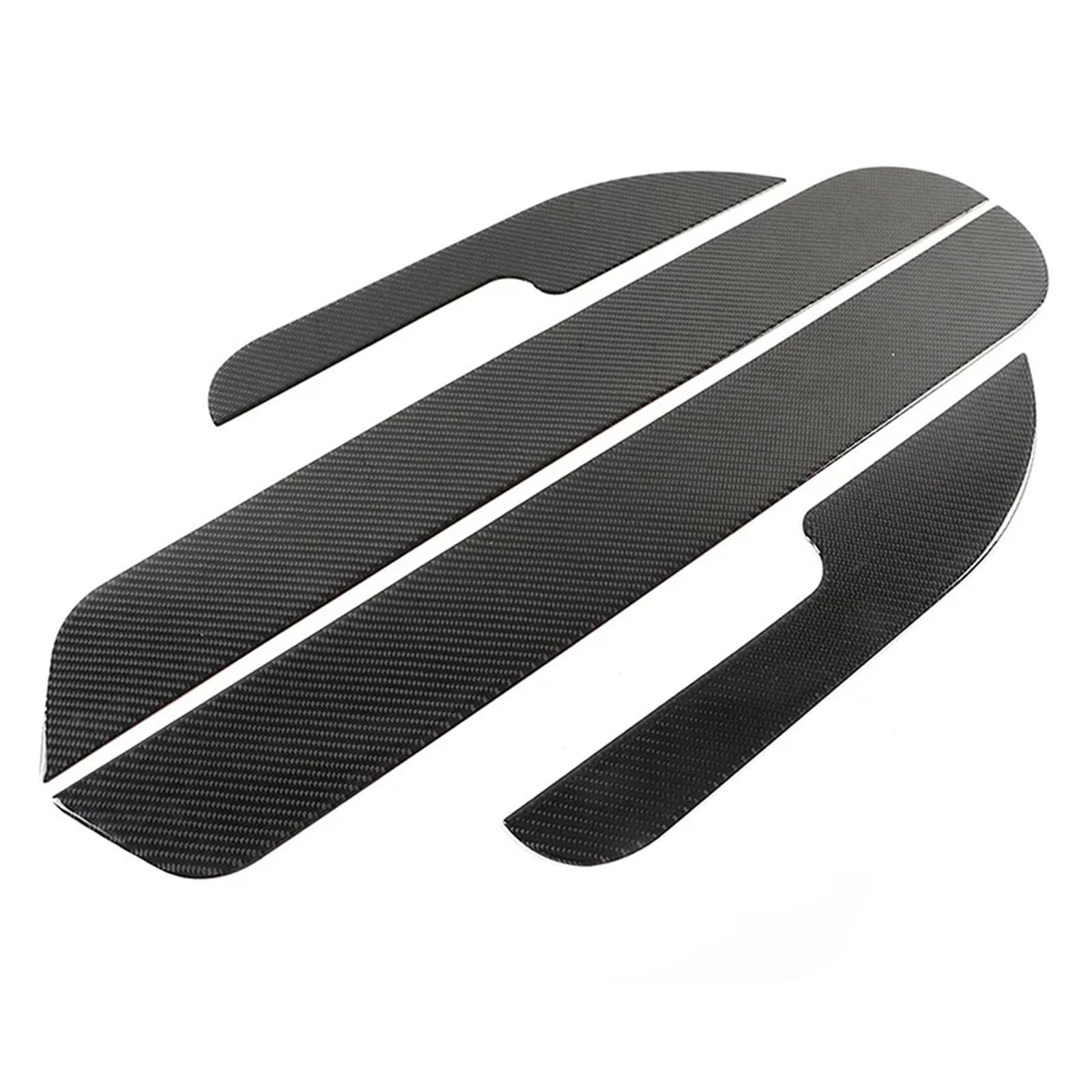 VFKJGNcgfb Autotür-Anti-Kick-Panel-Aufkleber, kompatibel mit Hummer H2 2003–2007, weiches Carbonfaser-Autozubehör(Carbon Fiber Look) von VFKJGNcgfb