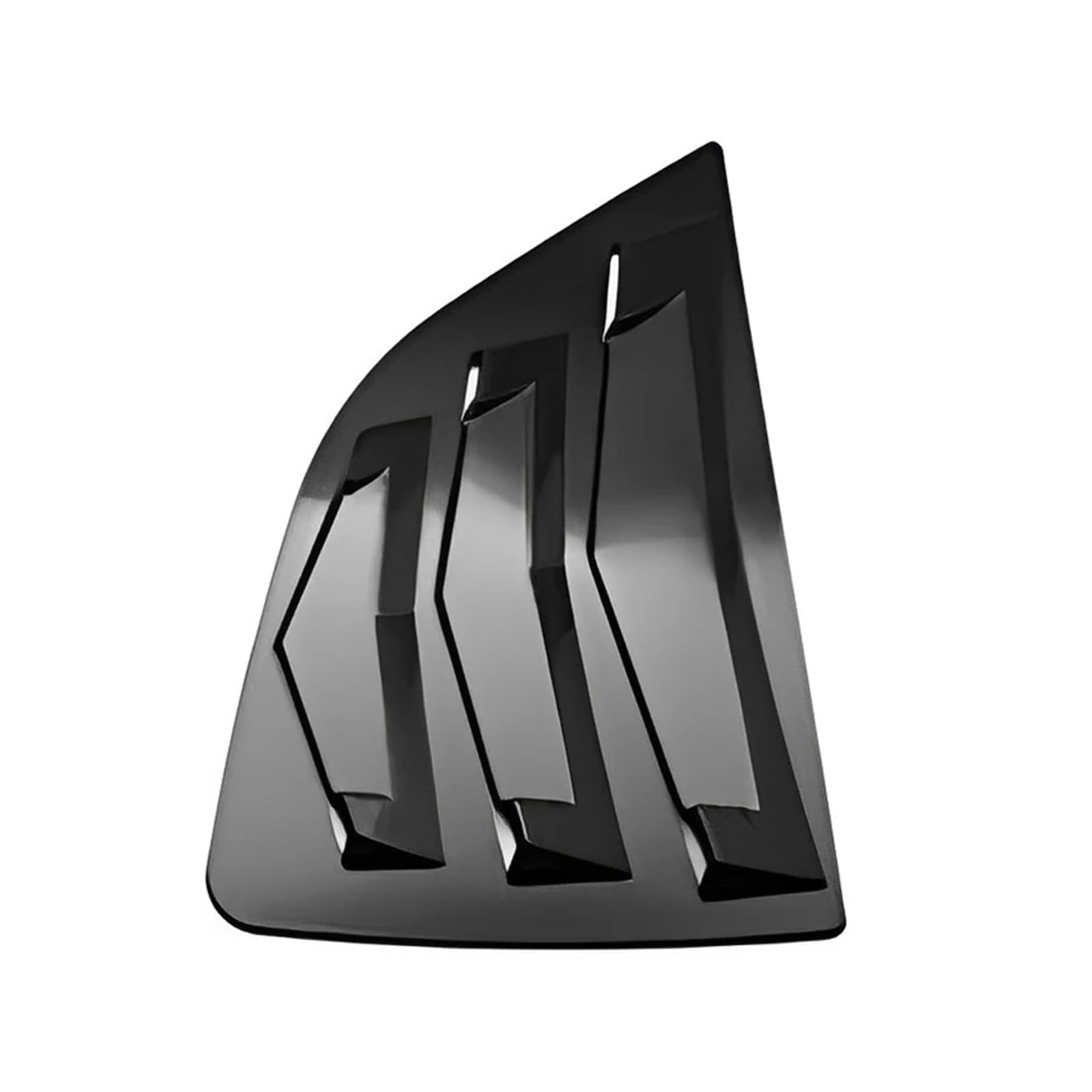 VFKJGNcgfb Autozubehör Fensterlamellen Heckspoiler-Panel Kompatibel for FIT 2014-2018 Shutter Autocollants De Voiture 2 Pcs(Gloss Black) von VFKJGNcgfb