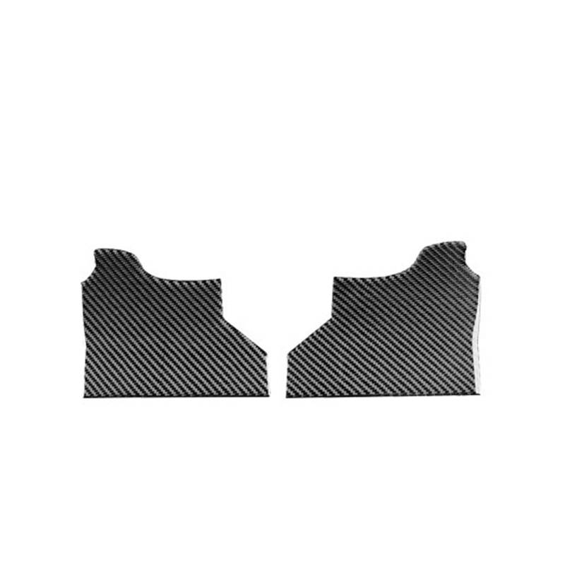 VFKJGNcgfb Dekorative Abdeckung for die Innenseite des Kofferraums, kompatibel mit Dodge Challenger 2015–2022, Kohlefaser, Auto-Dekorationszubehör, Aufkleber(Black Carbon Fiber) von VFKJGNcgfb