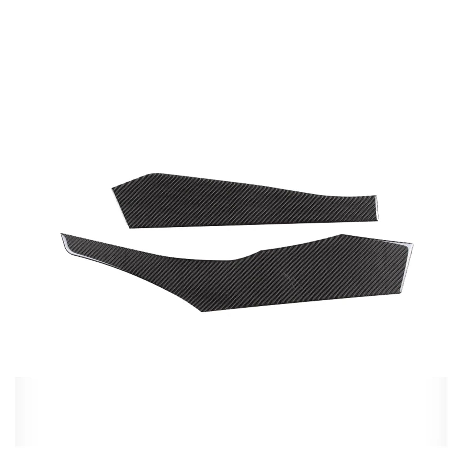 VFKJGNcgfb Dekorative Aufkleber for die Seitenwände der Mittelkonsole des Autos, kompatibel mit BMW 3er E90 2005–2012, Innenausstattung aus weichem Carbon(Style B) von VFKJGNcgfb
