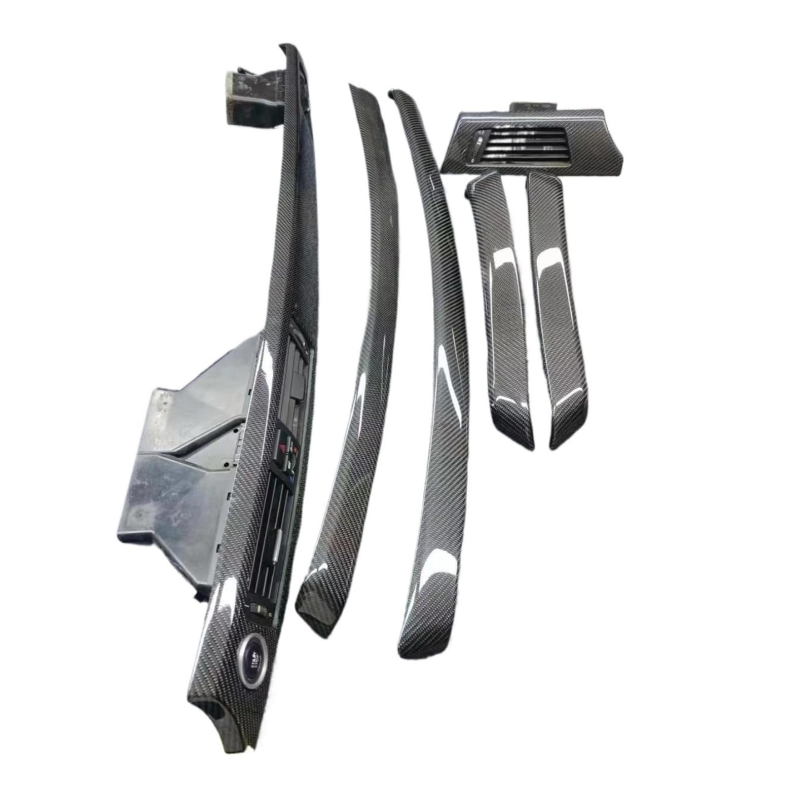 VFKJGNcgfb Echte Carbonfaser, 6-teilige Innenverkleidung, kompatibel mit BMW E90 E92 E93 E82, Nicht for M3 1M 2008–2013 VFKJGNcgfb Echte Carbonfaser, 6-teilige Innenverkleidung, kompatibel mit BMW E90 E92 E93 E82, Nicht for M3 1M 2008–2013 von VFKJGNcgfb