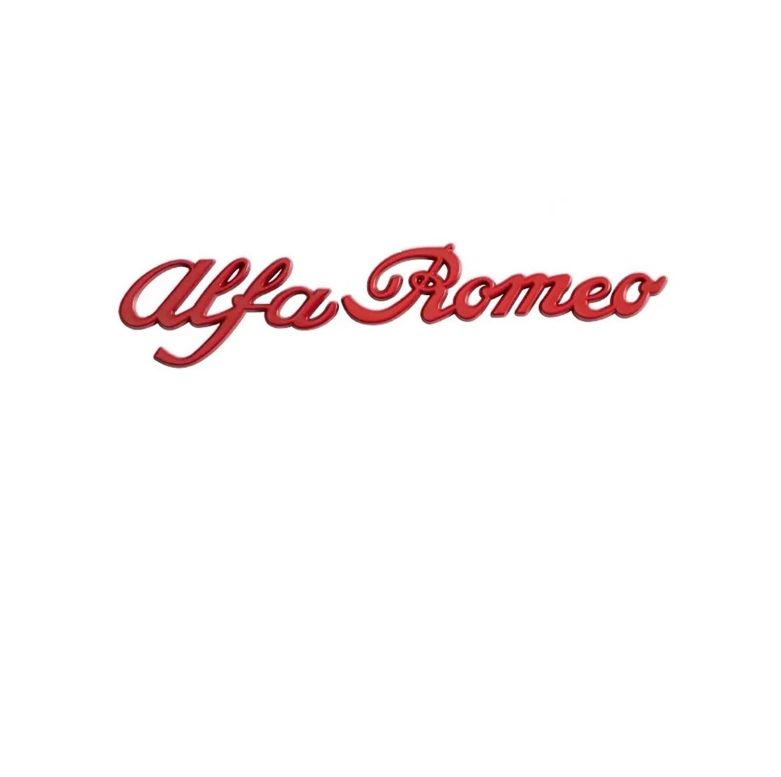 VFKJGNcgfb Englische dekorative Metallaufkleber, passend for Alfa Romeo Giulia 952, Stelvio 949, Tonale, Mito 4C 159(Red) von VFKJGNcgfb