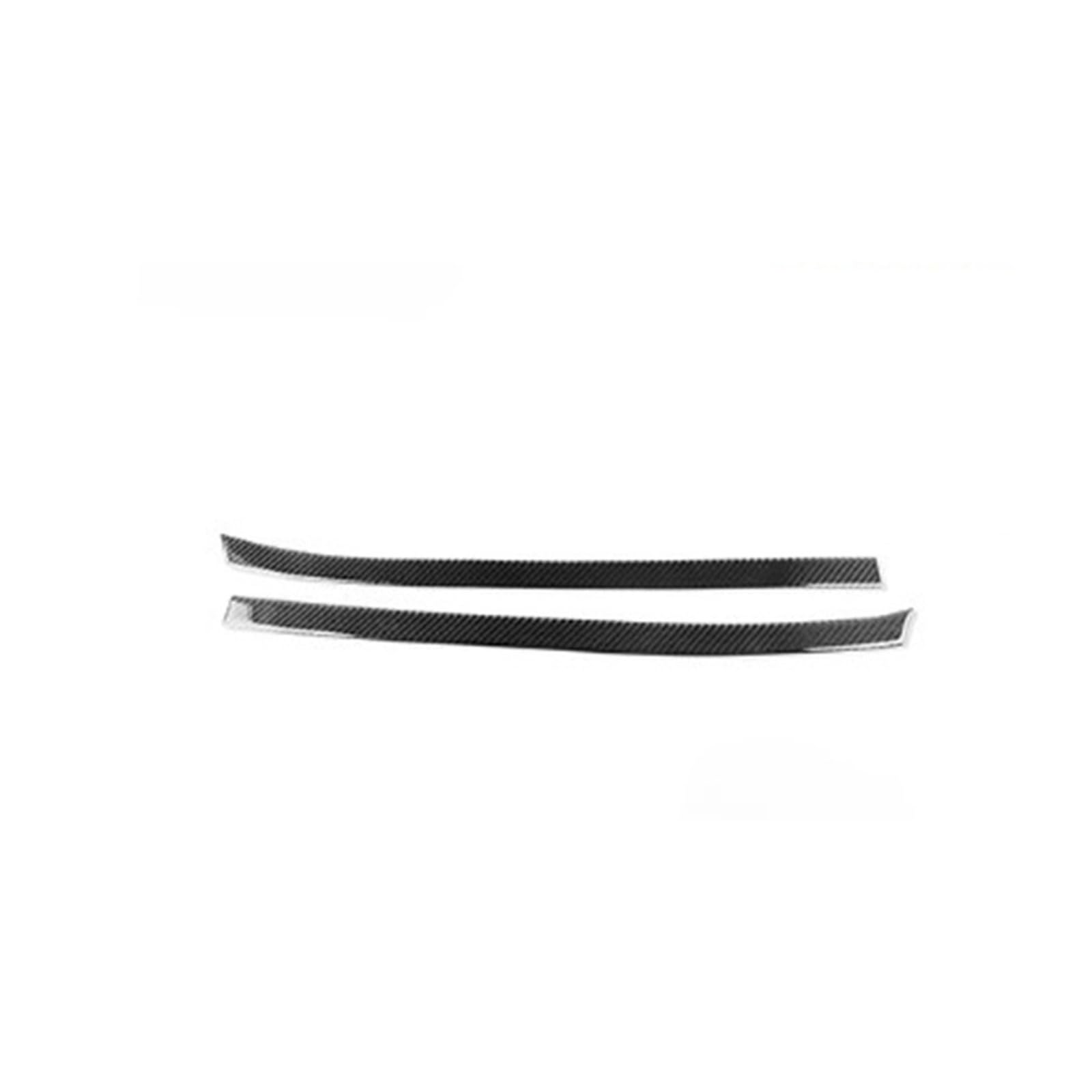 VFKJGNcgfb Heckklappe Außenleiste Innenabdeckung Verkleidung Modifizierter Aufkleber Kompatibel for BMW 4Series M4 G26 2021+ 4 Autozubehör Tür Kohlefaser(Black) von VFKJGNcgfb