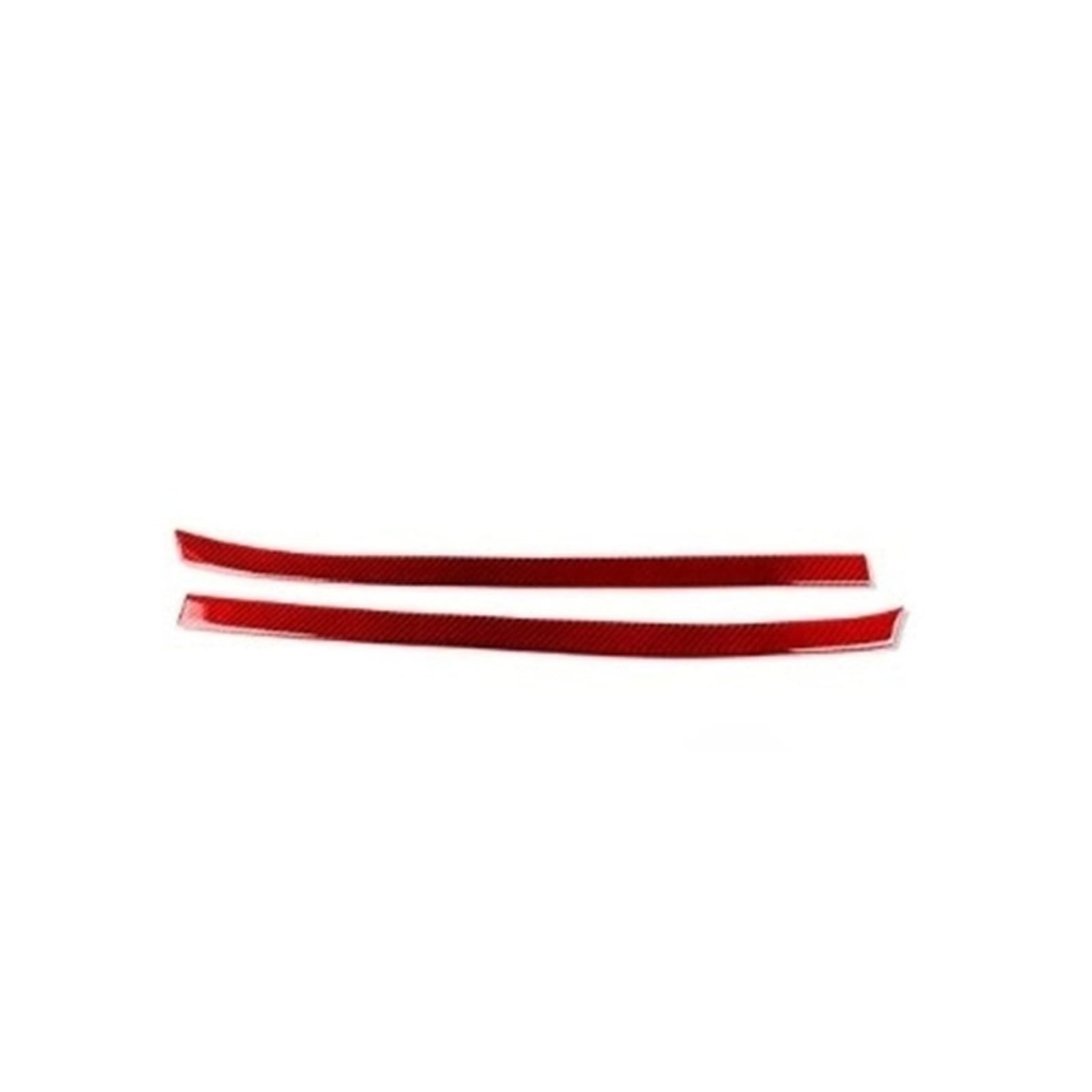 VFKJGNcgfb Heckklappe Außenleiste Innenabdeckung Verkleidung Modifizierter Aufkleber Kompatibel for BMW 4Series M4 G26 2021+ 4 Autozubehör Tür Kohlefaser(Red) von VFKJGNcgfb