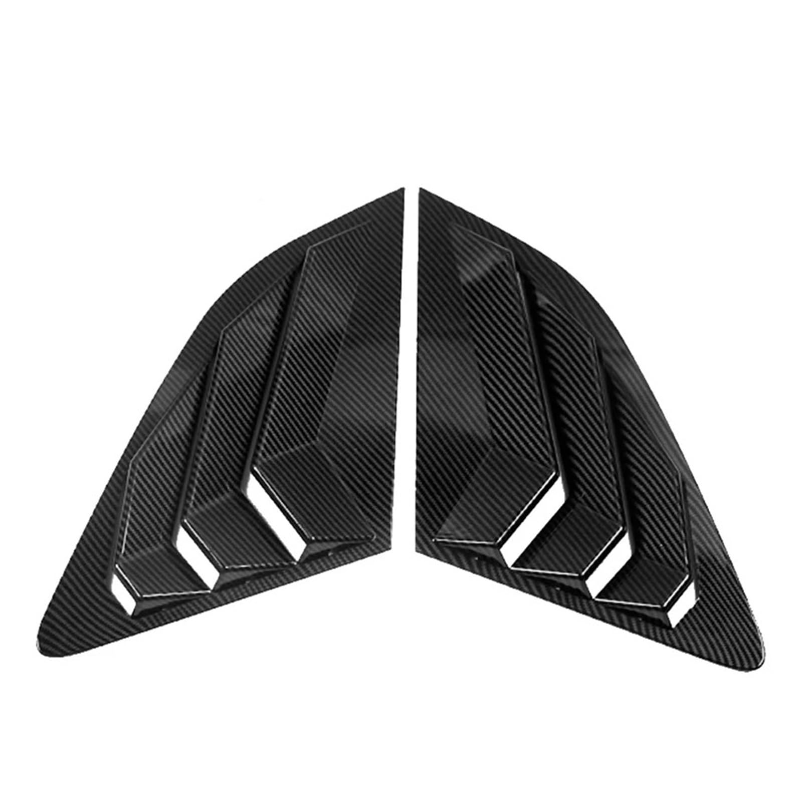 VFKJGNcgfb Heckscheibenrollo Jalousieabdeckung for Seitenfenster, kompatibel mit Audi A3 8V Sportback 2014 2015 2016–2019, Autozubehör(Glossy Black) von VFKJGNcgfb