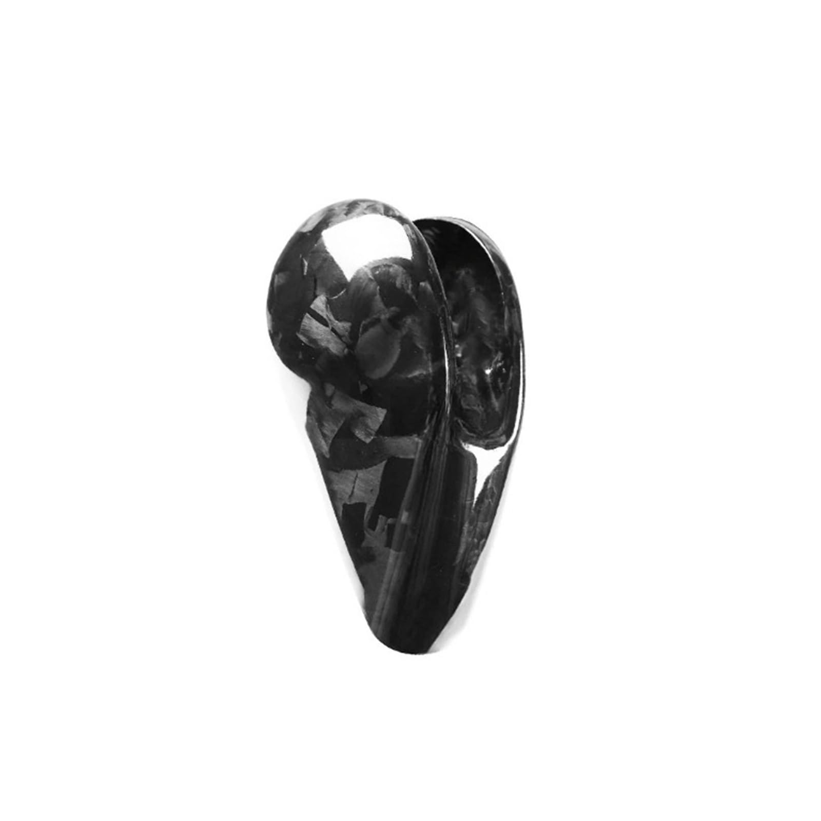 VFKJGNcgfb Innenverkleidung for den Schaltknauf, kompatibel mit Porsche Panamera, Macan, 911 – Carrera, 718, Boxster, Cayman 2010–2020, trockene Kohlefaser(Forged Carbon Fiber) von VFKJGNcgfb