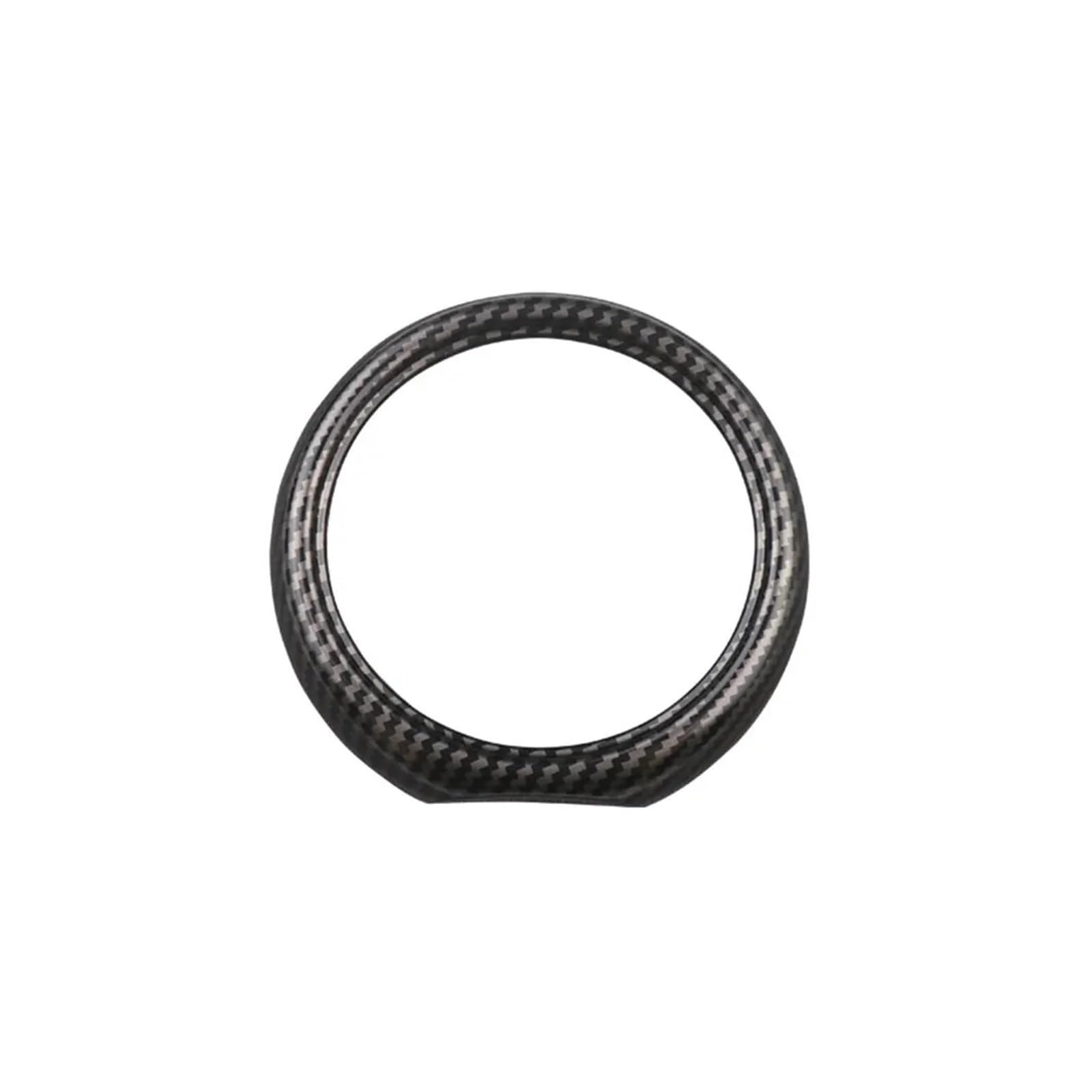 VFKJGNcgfb Innenverkleidung for den vorderen Drehzahlmesser, kompatibel mit Mini Cooper S R50 R52 R53, Autoaufkleber, dekoratives Schutzzubehör for den Autoinnenraum(Carbon Fiber) von VFKJGNcgfb