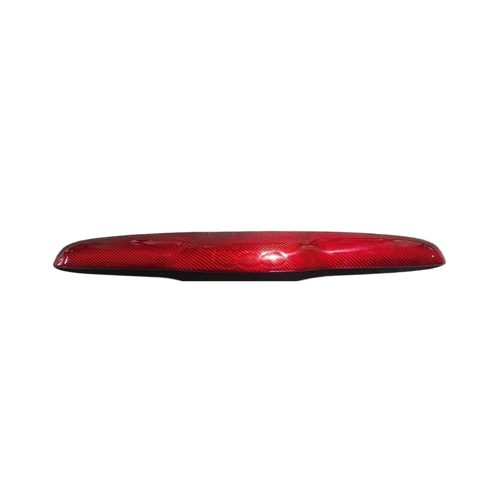 VFKJGNcgfb Kofferraumgriffabdeckung, Heckklappendeckel, Zubehörteil, kompatibel mit FIAT 500 595 695 – Abarth, nur USA-Version, Kohlefasermaterial(3K Glossy Red) von VFKJGNcgfb