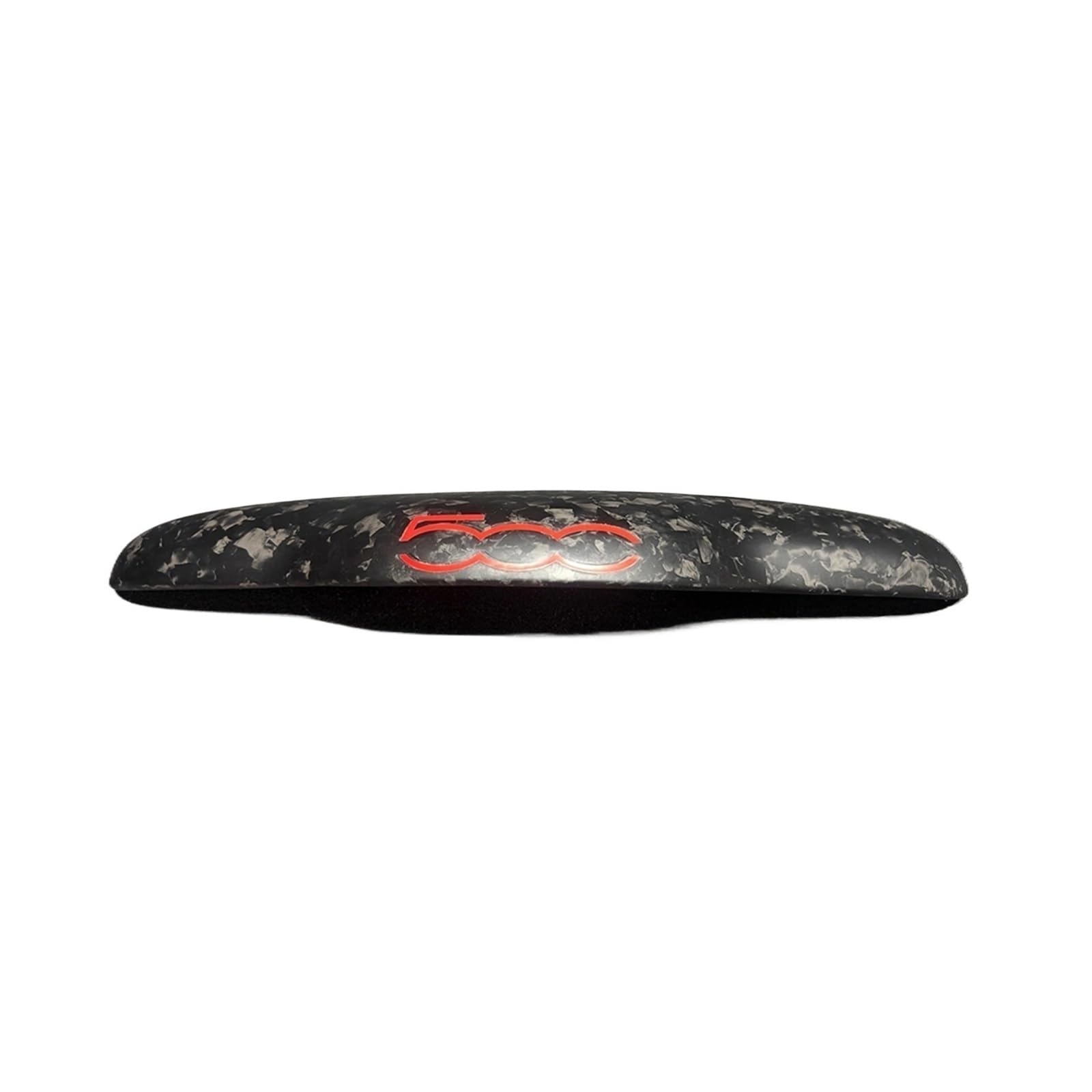 VFKJGNcgfb Kofferraumgriffabdeckung, Heckklappendeckel, Zubehörteil, kompatibel mit FIAT 500 595 695 – Abarth, nur USA-Version, Kohlefasermaterial(3K Matt Forged) von VFKJGNcgfb
