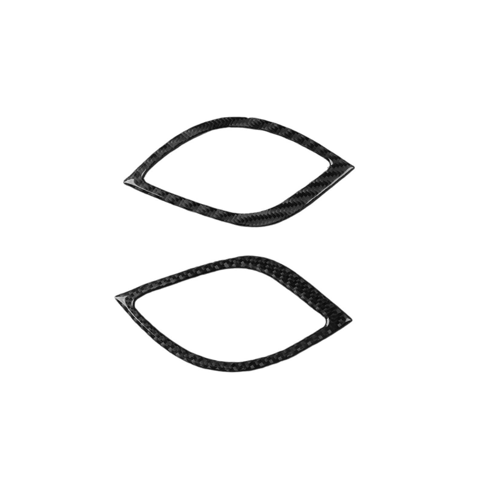 VFKJGNcgfb Mittelkonsole AC-Entlüftungsblende Verkleidungsabdeckung Kompatibel for Hyundai Genesis Coupe 2013-2016 Kohlefaser-Autozubehör Dekorationsaufkleber(Black Carbon) von VFKJGNcgfb