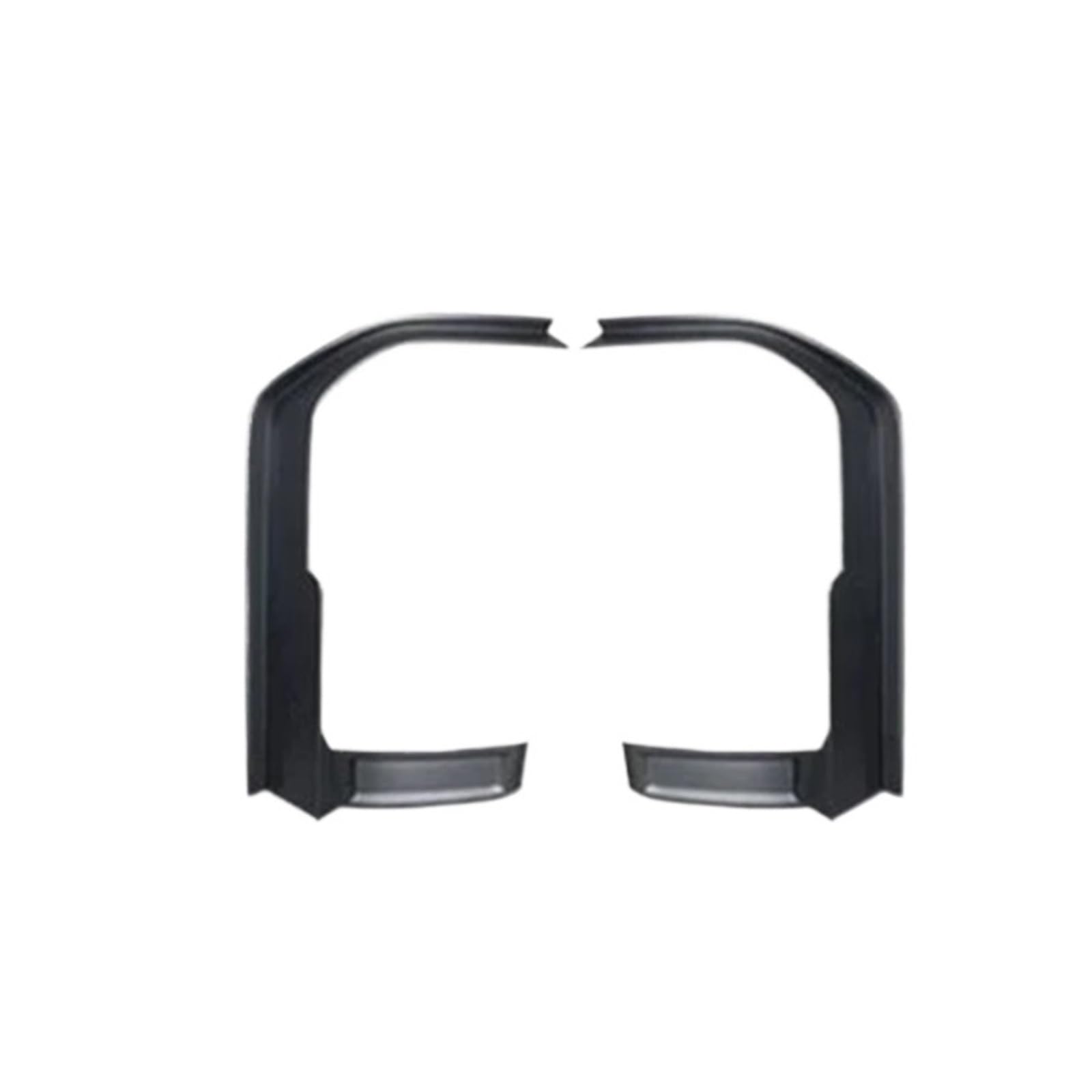 VFKJGNcgfb Rücklichtabdeckung, Heckleuchten-Zierleiste, kompatibel mit Toyota Land Cruiser 250 Prado LC250 2024 + Auto-Stil-Schutz-Dekorationszubehör(Matte Black) von VFKJGNcgfb