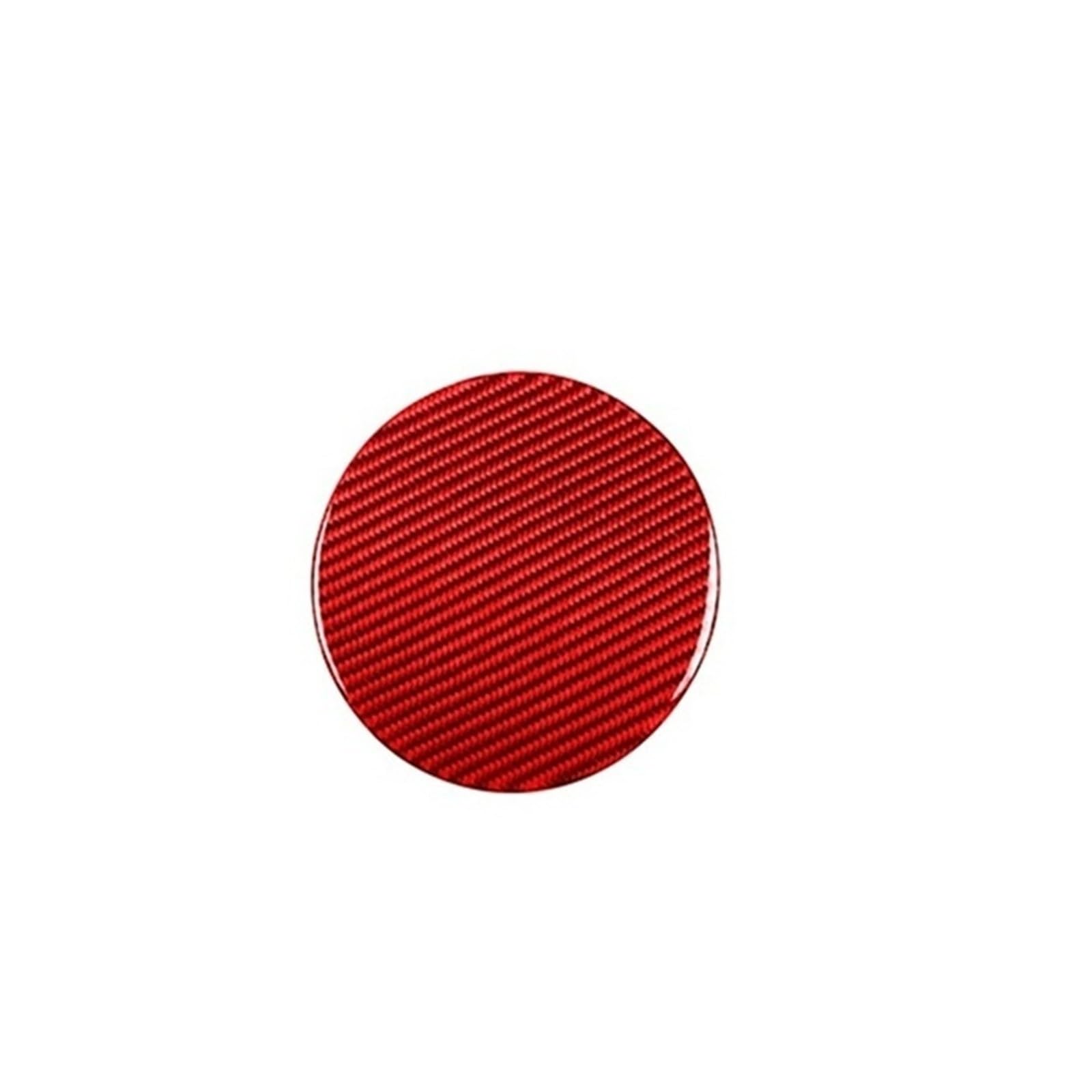 VFKJGNcgfb Tankdeckel-Verkleidungsabdeckung, kompatibel mit Nissan 370Z Z34 2009-UP, Kohlefaser-Auto-Außenzubehör, dekorative Aufkleber(Red) von VFKJGNcgfb