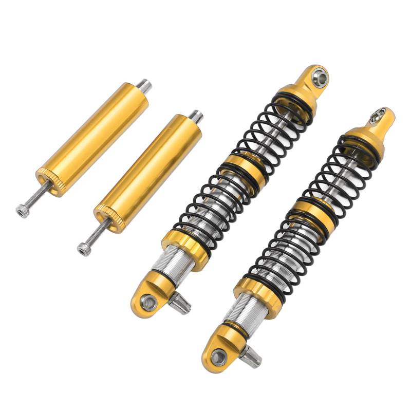 1 Paar Stoßdämpfer, RC Auto Upgrade Teile für AXIAL SCX10 1/10 Fernbedienung Auto(Gold) Modellauto Zubehör Zubehör Für Automobilteile von VGEBY