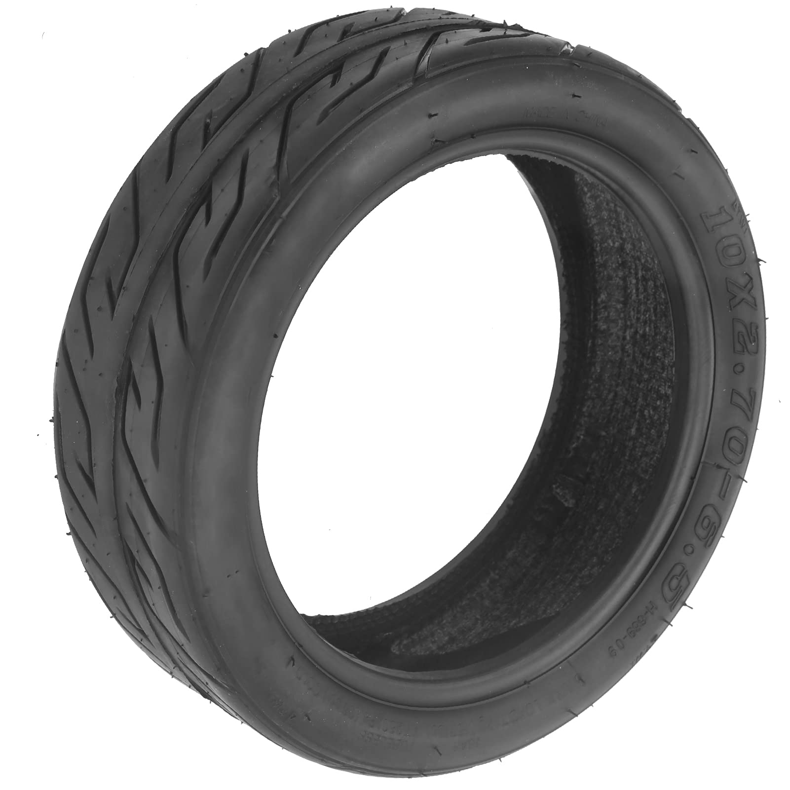 Elektroroller-Reifen, 10x2,70-6,5 Elektroroller-Reifenabdeckung Reifen 10-Zoll-Vakuum-Außengummirad Ersatz für Balance-Roller von VGEBY