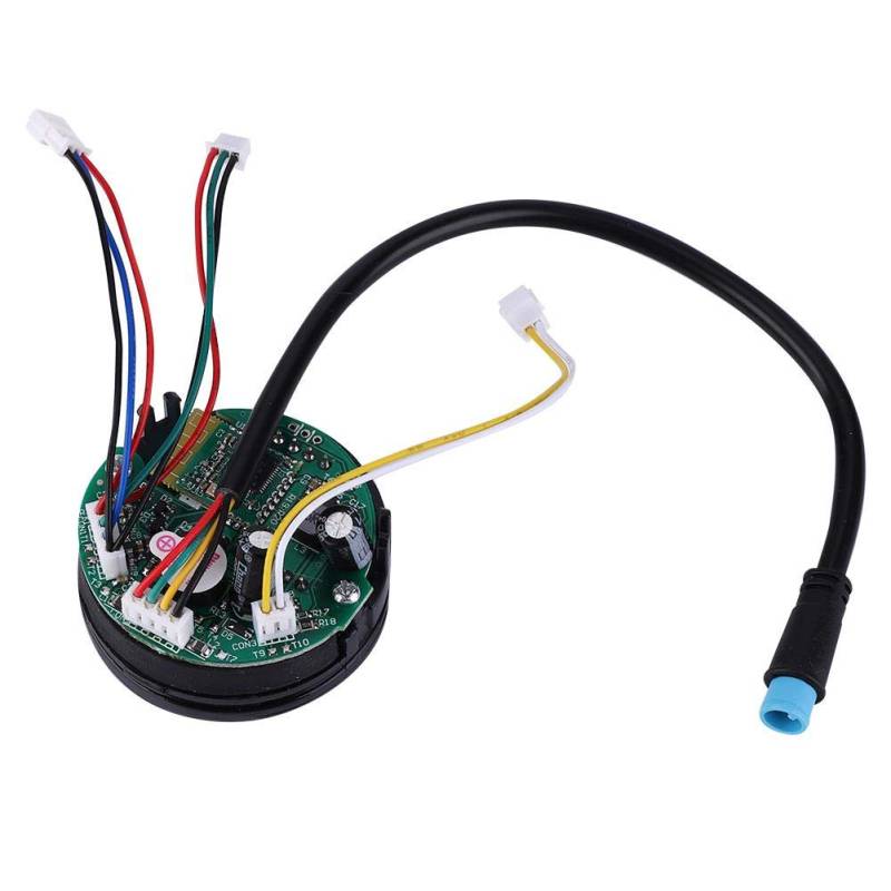 Scooter Circuit Control Board, Faltbares Elektroroller Platinen Armaturenbrett Dashboard mit Abdeckung für ES1 ES2 ES4 von VGEBY