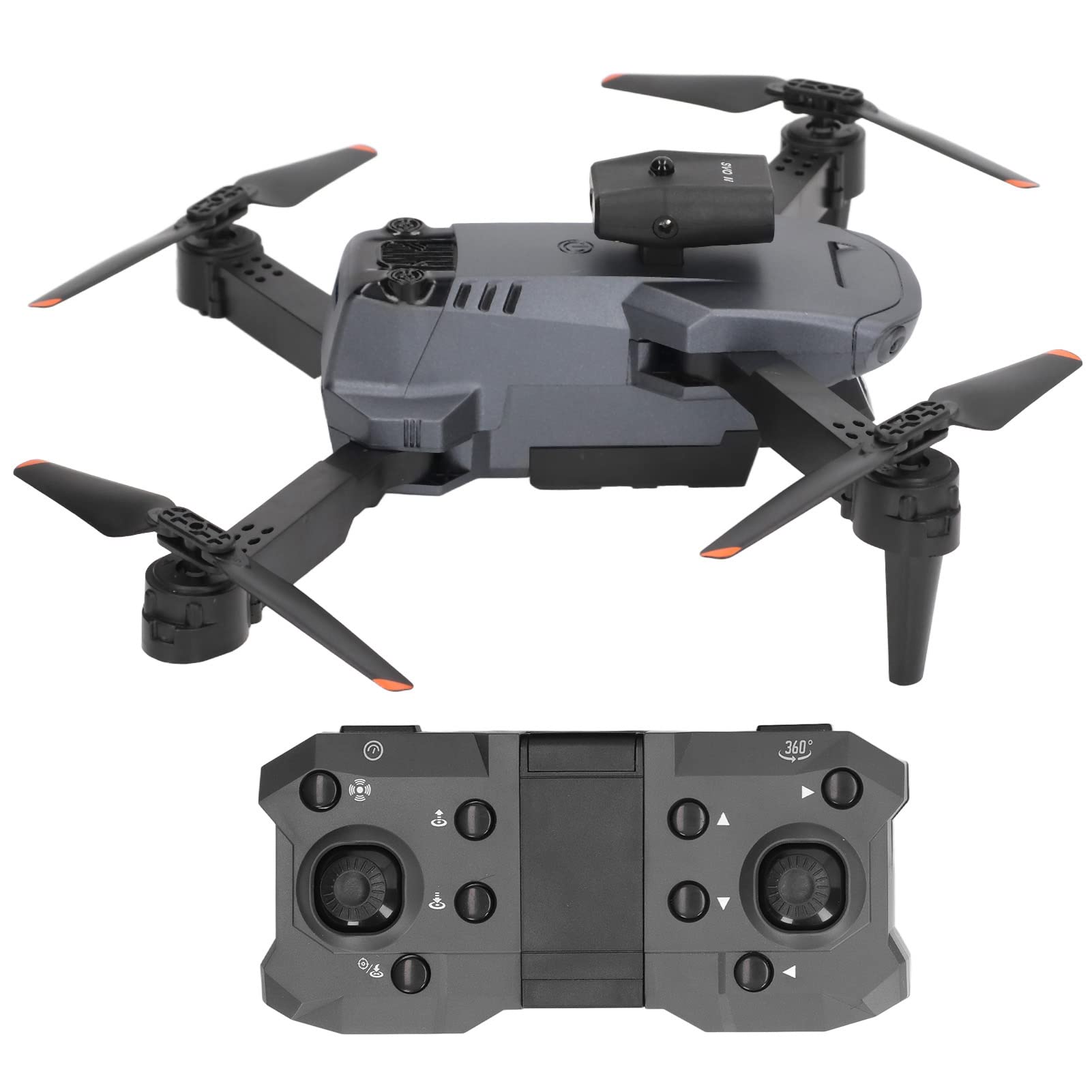 VGEBY K6 Drone Faltbare 2,4 GHz WiFi Drohnen mit 4K HD Kamera RC Folding Quadcopter Hubschrauber für Erwachsene Kinder (Dreifache Batterien (im Lieferumfang enthalten)) von VGEBY