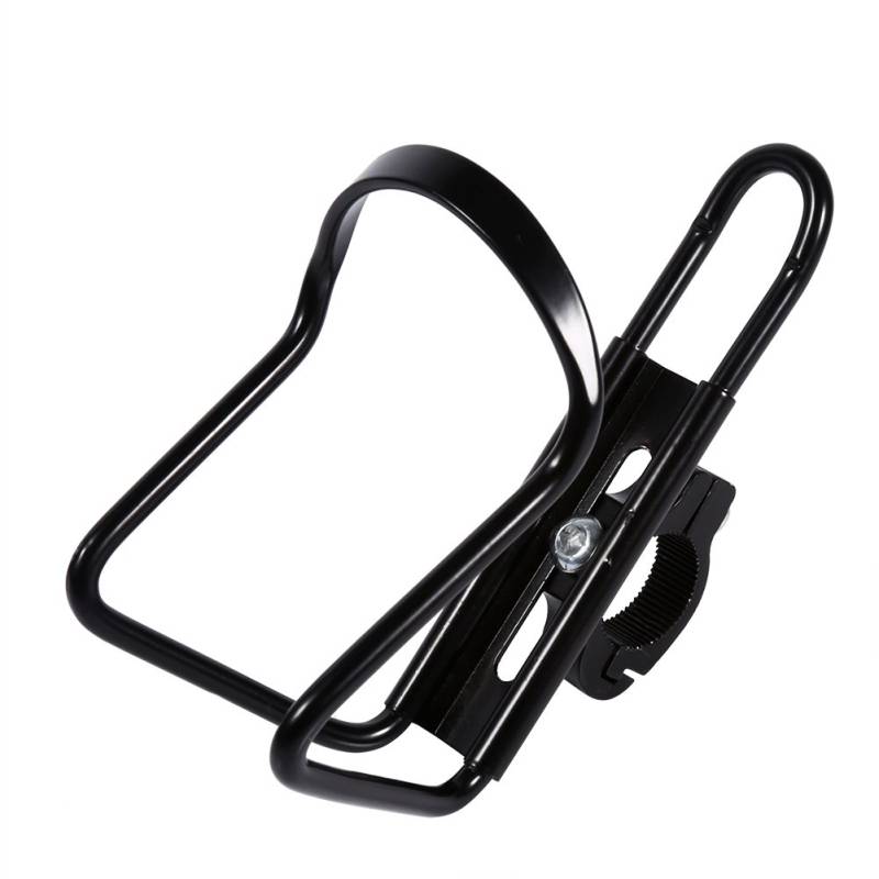 VGEBY Motorrad Flaschenhalter Getränkehalter Für Fahrrad&Motorrad Leichte Trinkflaschenhalter Aluminium Becherhalter- 4 Farben (Farbe : Schwarz) von 100%