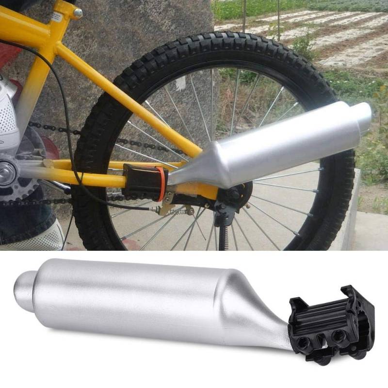 Fahrrad Auspuff Gerät, Mode Zyklus Turbine Sound Effekt Turbo Rohr mit Karten von VGEBY