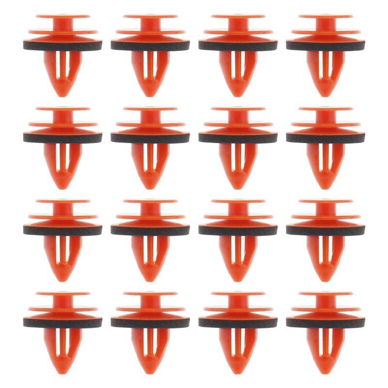 VGOL 40 Stück Türverkleidung Panel Clips mit Versiegelung 8099VE000 kompatibel mit 350Z Almera Tino Micra Navara Primera Qashqai Terrano X-Trail Auto-Montage-Halterung von VGOL