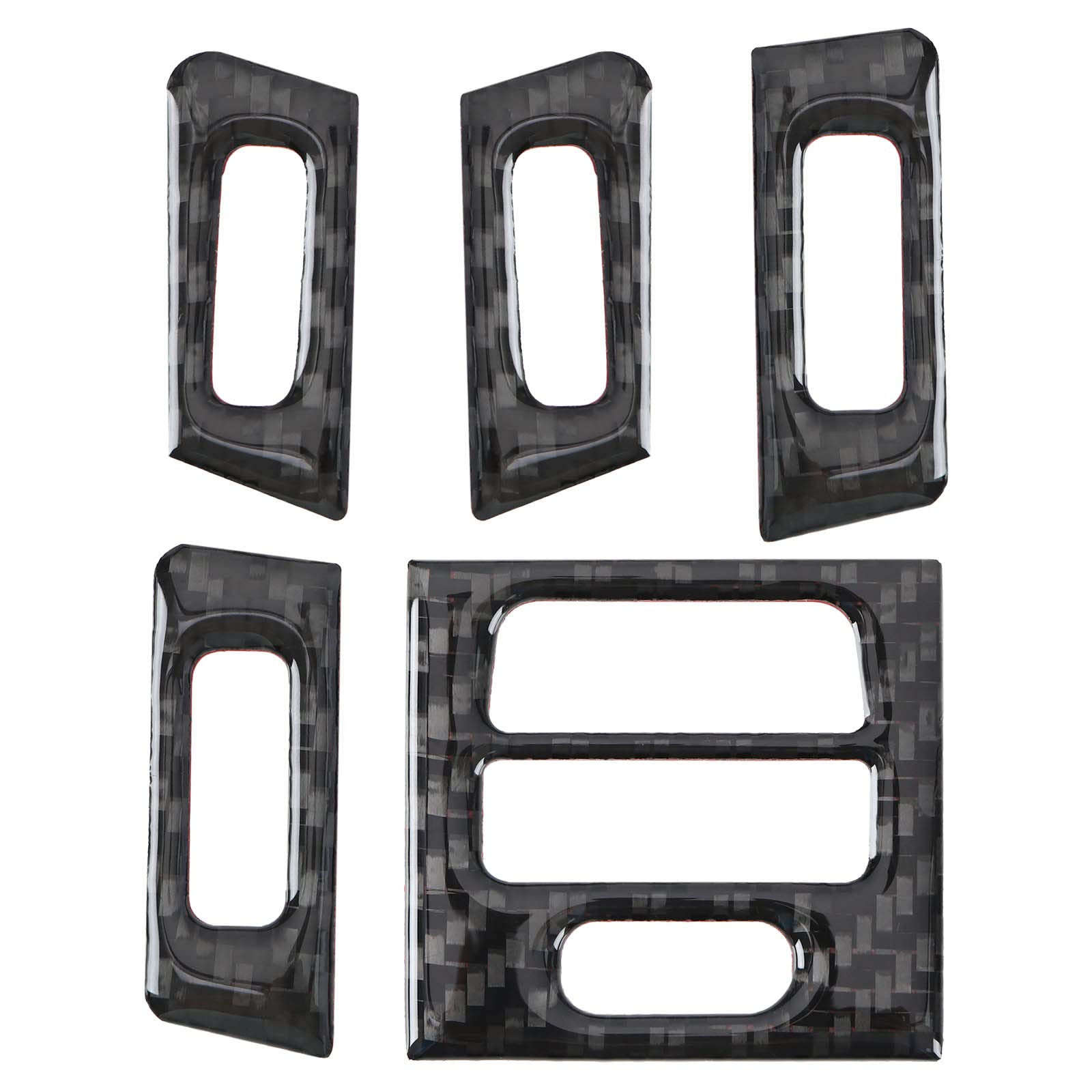 VGOL 5 Stück Auto Air Vent Trim Kompatibel mit 3er E90 E92 E93 2005-2012 Auto Air Vent Outlet Panel Abdeckung Carbon Fiber Air Outlet Schutzhülle VGOL 5 Stück Auto Air Vent Trim Kompatibel mit 3er E90 E92 E93 2005-2012 Auto Air Vent Outlet Panel Abdeckung Carbon Fiber Air Outlet Schutzhülle von VGOL