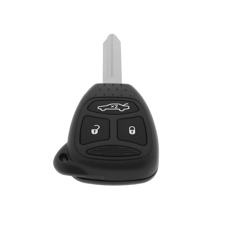 VGOL 1 Stück 3-Tasten-Fernschlüsselanhänger 433 MHz KOBDT04A Kompatibel mit Jeep Kompatibel mit Grand Cherokee Comandante 2005 2006 2007 von VGOL
