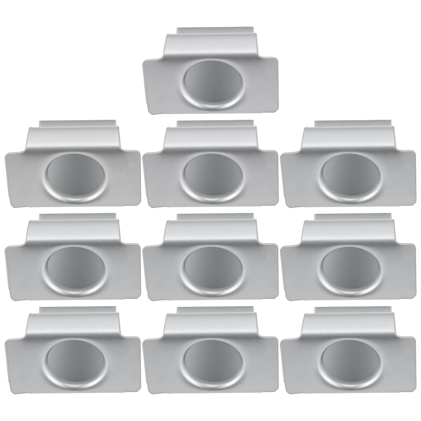 VGOL 10 Stück Stoßstangen-Abdeckung, Anhänger-Kupplungs-Clips, kompatibel mit Audi VW Seat 6Q0807180, Befestigungs-Halterungs-Set VGOL 10 Stück Stoßstangen-Abdeckung, Anhänger-Kupplungs-Clips, kompatibel mit Audi VW Seat 6Q0807180, Befestigungs-Halterungs-Set von VGOL