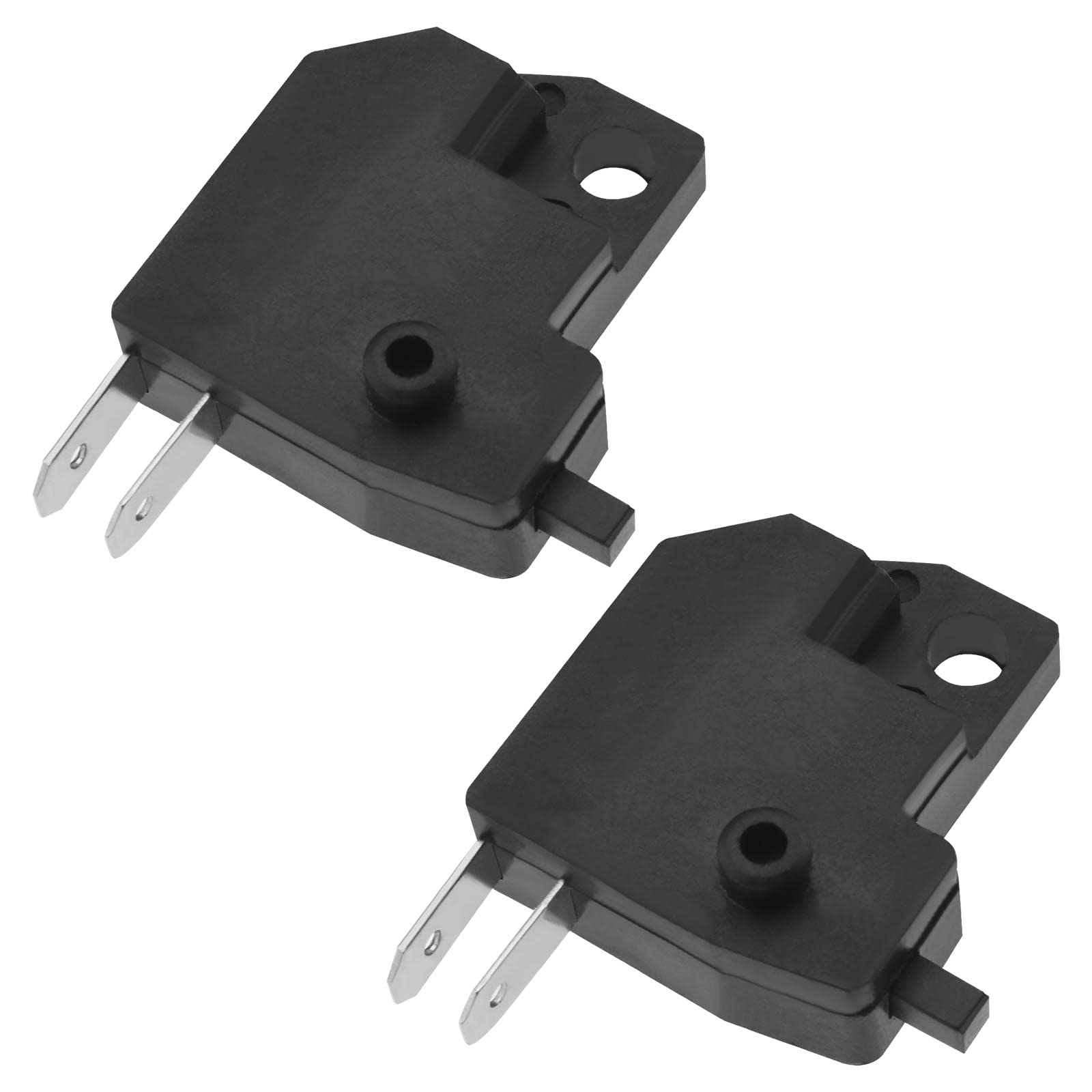 VGOL 2 Stück Linke Bremslichtschalter für Motorrad Elektroroller Bremslichtschalter Druckknopf Ersatz Kunststoff Kupfer Material VGOL 2 Stück Linke Bremslichtschalter für Motorrad Elektroroller Bremslichtschalter Druckknopf Ersatz Kunststoff Kupfer Material von VGOL