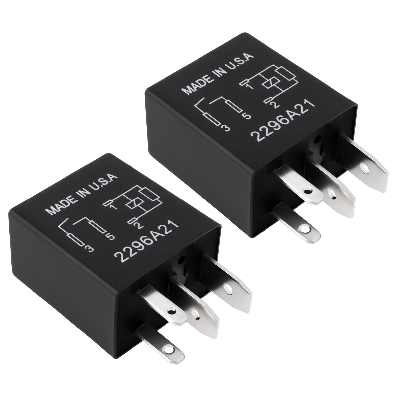 VGOL 2 Stücke 4Pin Auto Relais 8T2T-14B192-AA 8T2T14B192AA O101K Kompatibel mit Ford 12VDC VGOL 2 Stücke 4Pin Auto Relais 8T2T-14B192-AA 8T2T14B192AA O101K Kompatibel mit Ford 12VDC von VGOL