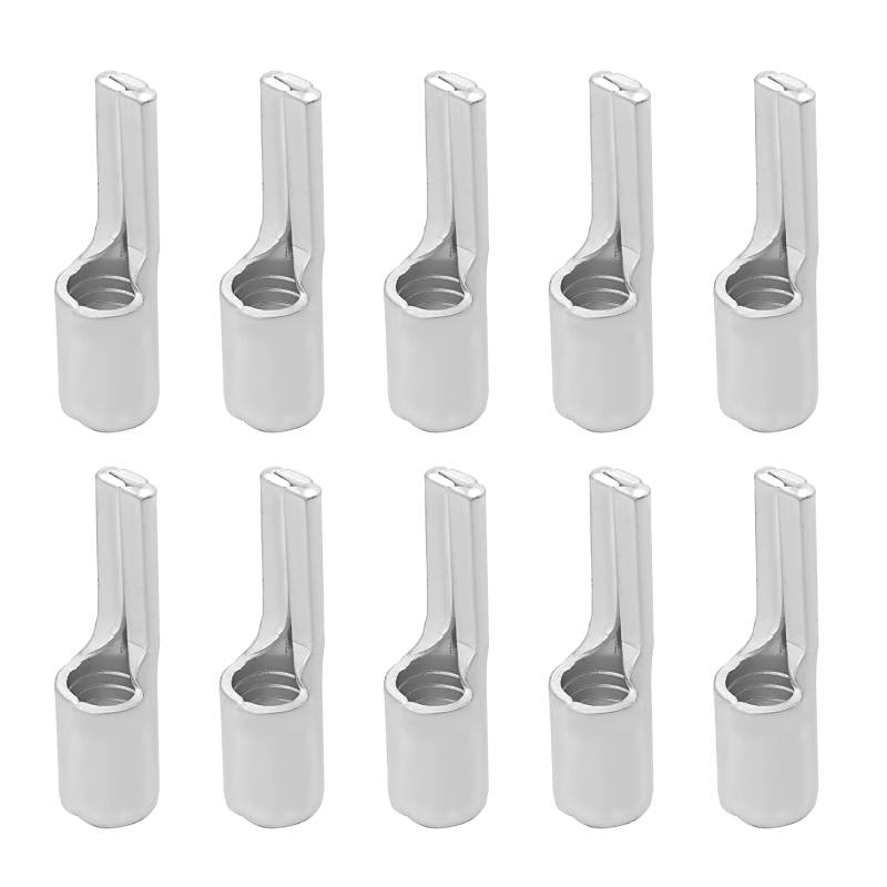 VGOL 25 Stück Verzinnter Reiner Kupferdraht Nicht Isoliert Flachstecker Blanker Nadelanschluss für Kupferrohr Flachstecker 25mm² Kabel von VGOL