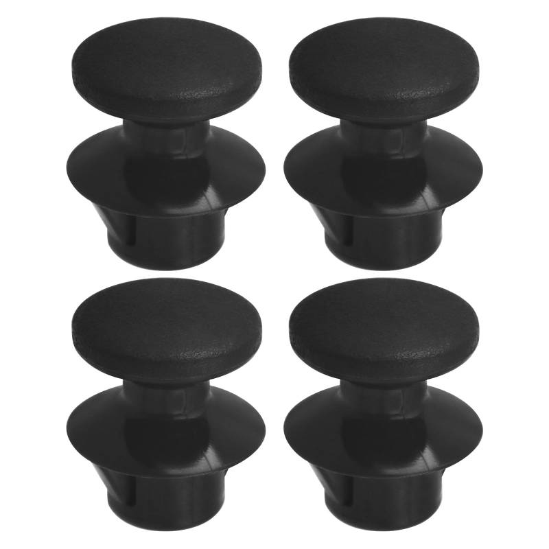 VGOL 4 Stück Schwarze Hakenclips aus Kunststoff für die Gepäckträger Hinten Links Und Rechts OE: 8594507000 Kompatibel mit Hyundai I20 2011–2021 von VGOL