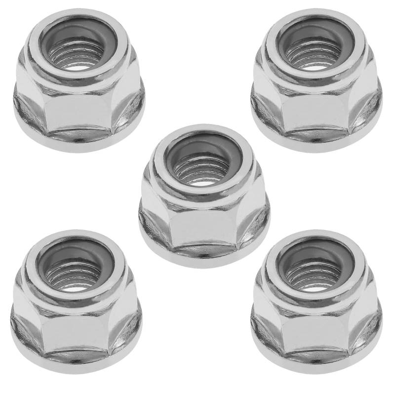 VGOL 5 Stück Linksgewinde Bürstenklinge Bolzenmutter M12x1,5 Kompatibel mit Stihl FS300 FS350 FS400 FS450 FS480 Rasenmäher Zubehör für Outdoor Elektrowerkzeuge von VGOL