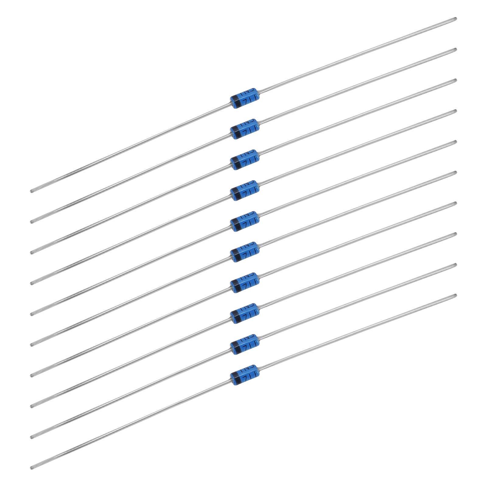 VGOL 50PCS Kleinsignal-Schaltdiode 1N5711 Zenerdiode Hochgeschwindigkeits 15mA 70V Kleinsignal-Schnellschaltdioden Elektronische Komponenten VGOL 50PCS Kleinsignal-Schaltdiode 1N5711 Zenerdiode Hochgeschwindigkeits 15mA 70V Kleinsignal-Schnellschaltdioden Elektronische Komponenten von VGOL