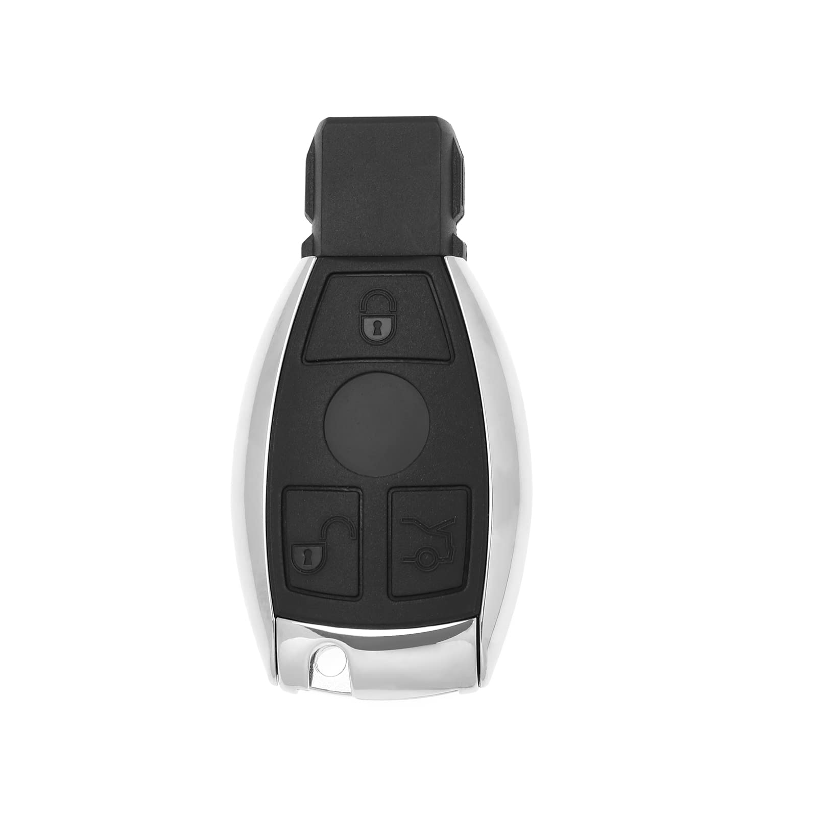 VGOL Autoschlüssel Hülle Kompatibel mit A B C E S CLK ML W164 W245 A209 W212 W204 Ersatz Keyless Entry Smart Remote Key Fob Shell Gehäuse 3 Tasten von VGOL