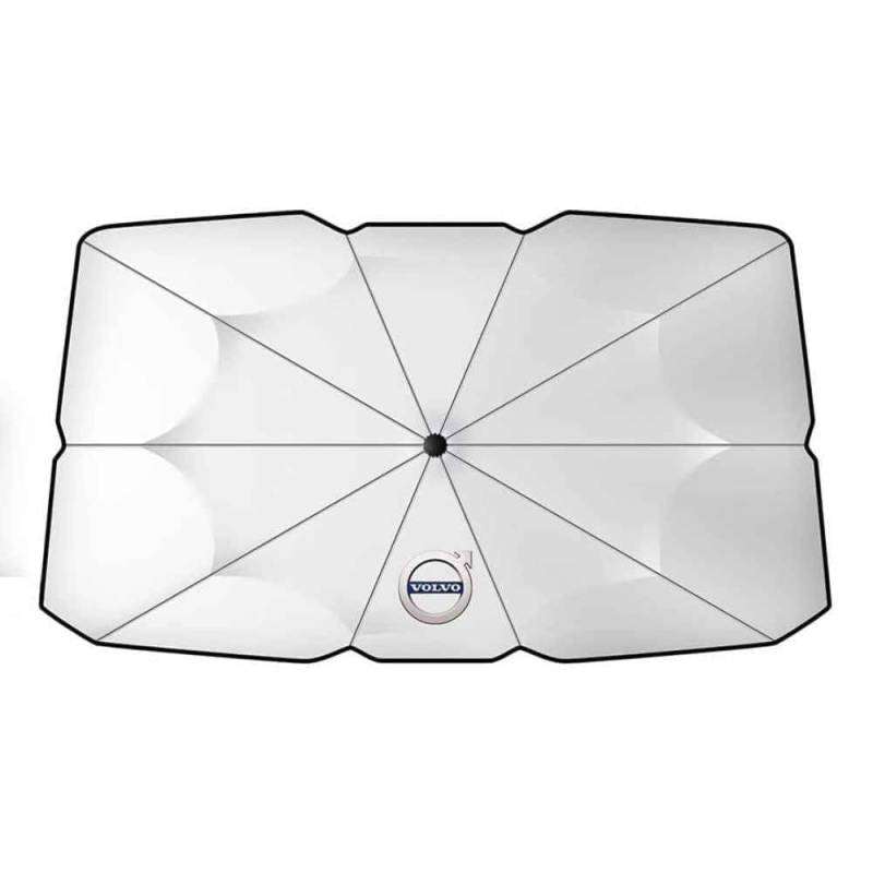 Car Umbrella Sun Shade für Volvo XC60 2018 2019 2020 2021 2022 2023 2024, UV-Schutz Hitzeschutz Auto Windschutzscheibe Sonnenschutz Faltbarer von VGTDCDT
