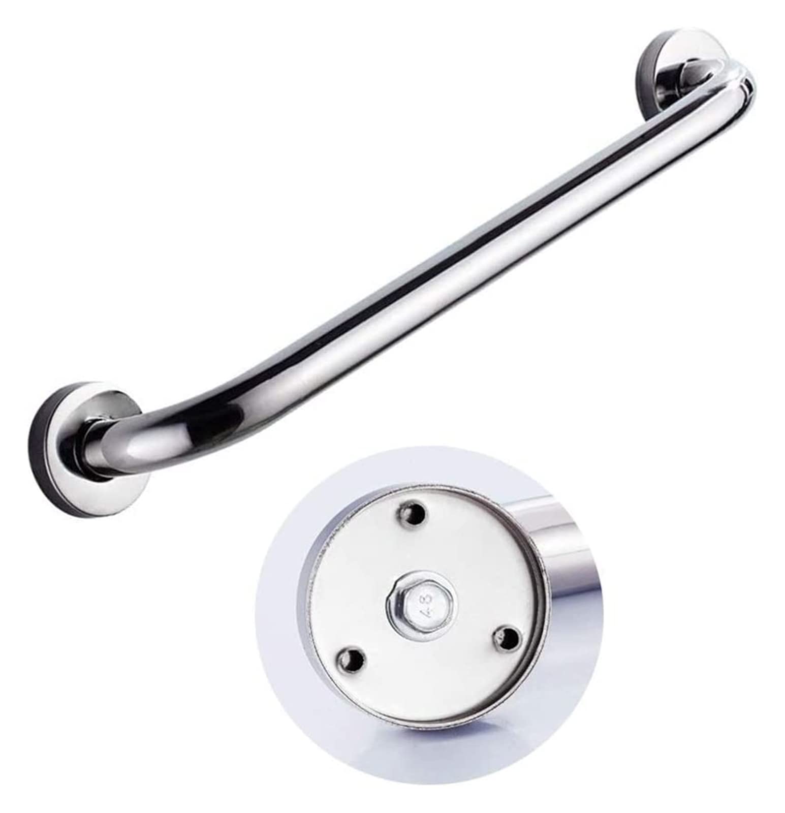 Haltegriffe Handlauf for Behindertenhilfen, Sicherheit, 16-Zoll-Dusch-Sicherheitshandlauf aus Edelstahl 304, Chrom poliert Haltegriffe Handlauf for Behindertenhilfen, Sicherheit, 16-Zoll-Dusch-Sicherheitshandlauf aus Edelstahl 304, Chrom poliert von VGTLAKEX