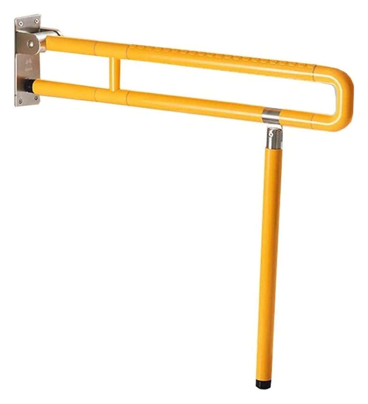 Haltegriffe Toilettenstütze for Behinderte, faltbar, rutschfest, mit strukturierter Wandhalterung, Toiletten-Haltegriff, Handlauf for ältere und behinderte Menschen Haltegriffe Toilettenstütze for Behinderte, faltbar, rutschfest, mit strukturierter Wandhalterung, Toiletten-Haltegriff, Handlauf for ältere und behinderte Menschen von VGTLAKEX