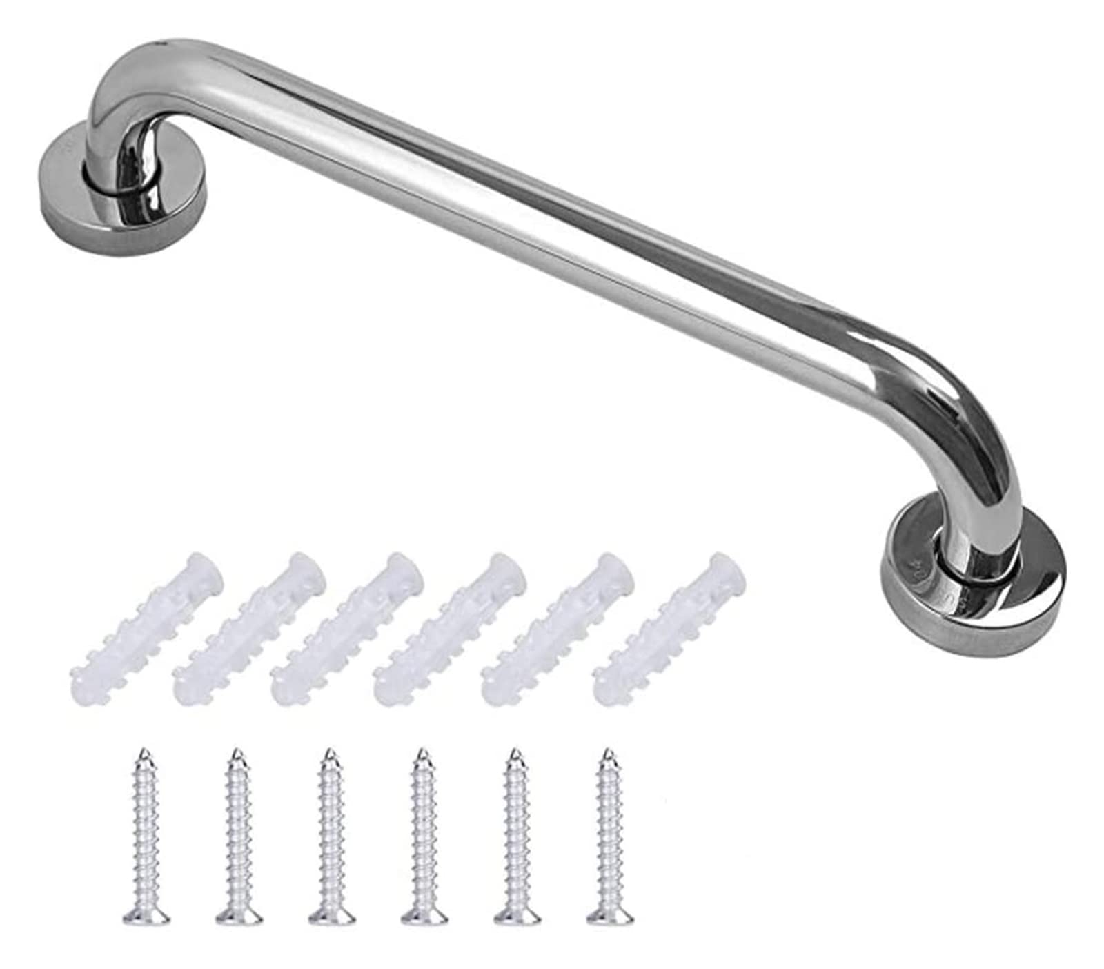 VGTLAKEX Haltegriffe Haltegriff Handlauf Duschen und Wände Edelstahl Sicherheitsstützgriff Wandmontage Chrom Finish VGTLAKEX Haltegriffe Haltegriff Handlauf Duschen und Wände Edelstahl Sicherheitsstützgriff Wandmontage Chrom Finish von VGTLAKEX
