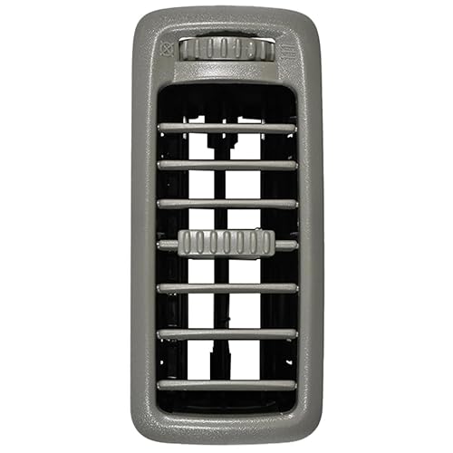 VHEUHZ Nuckel Heizgitter Diffusor Stecker Luft Belüftung Mittel platte Dash Entlüftung Kompatibel mit Vauxhall vivaro Nissan prima star Renault trafic 2001-2014 4411484 93160688 (grau) von VHEUHZ